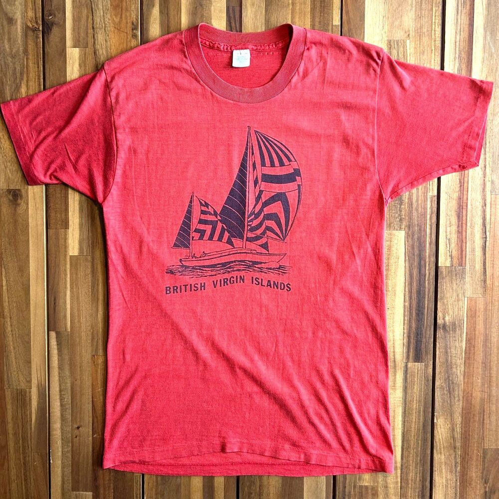 Early-80s VTG Virgin Islands Tee